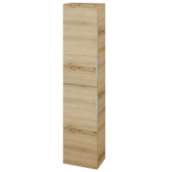 Dreja - Vysoká skriňa DOS SV1D2 35 - D22 Karamel / Úchytka T05 / D22 Karamel / Levé (460648F)