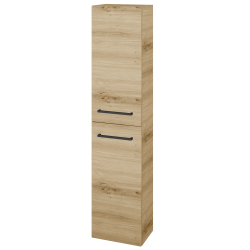 Dreja - Vysoká skriňa DOS SV1D2 35 - D22 Karamel / Úchytka T06 / D22 Karamel / Levé (460648H)
