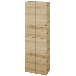 Dreja - Vysoká skriňa DOS SV1D4 50 - D22 Karamel / Bez úchytky T31 / D22 Karamel (458676D)