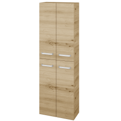 Dreja - Vysoká skriňa DOS SV1D4 50 - D22 Karamel / Úchytka T01 / D22 Karamel (458676A)
