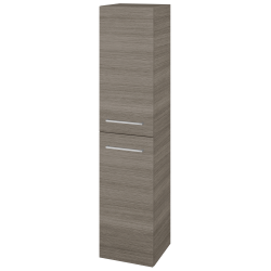 Dreja - Vysoká skriňa DOS SVD2 35 - D03 Cafe / Úchytka T04 / D03 Cafe / Pravé (65761EP)