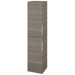 Dreja - Vysoká skriňa DOS SVD2 35 - D03 Cafe / Úchytka T05 / D03 Cafe / Levé (65761F)