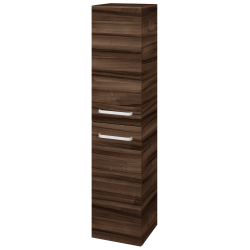 Dreja - Vysoká skriňa DOS SVD2 35 - D06 Orech / Úchytka T01 / D06 Orech / Levé (64115A)