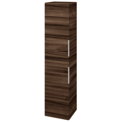 Dreja - Vysoká skriňa DOS SVD2 35 - D06 Orech / Úchytka T05 / D06 Orech / Levé (64115F)