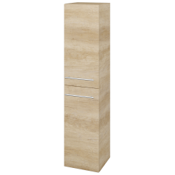 Dreja - Vysoká skriňa DOS SVD2 35 - D15 Nebraska / Úchytka T02 / D15 Nebraska / Levé (172343B)