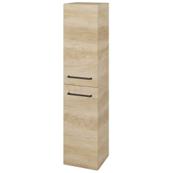 Dreja - Vysoká skriňa DOS SVD2 35 - D15 Nebraska / Úchytka T06 / D15 Nebraska / Levé (172343H)