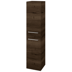 Dreja - Vysoká skriňa DOS SVD2 35 - D21 Tobacco / Úchytka T04 / D21 Tobacco / Levé (280055E)