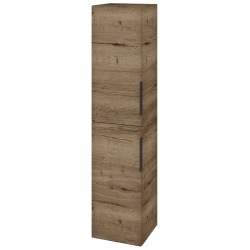Dreja - Vysoká skriňa DOS SVD2 35 - D21 Tobacco / Úchytka T07 / D21 Tobacco / Levé (280055I)