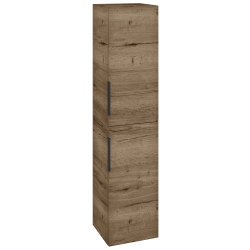 Dreja - Vysoká skriňa DOS SVD2 35 - D21 Tobacco / Úchytka T07 / D21 Tobacco / Pravé (280055IP)