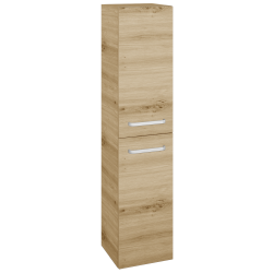 Dreja - Vysoká skriňa DOS SVD2 35 - D22 Karamel / Úchytka T01 / D22 Karamel / Pravé (460464AP)