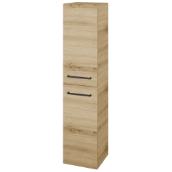 Dreja - Vysoká skriňa DOS SVD2 35 - D22 Karamel / Úchytka T06 / D22 Karamel / Levé (460464H)