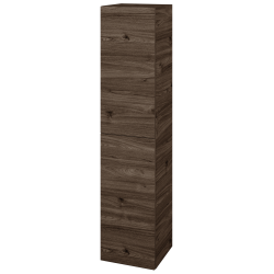 Dreja - Vysoká skriňa DOS SVD2 35 - D25 Teak / Úchytka T09 / D25 Teak / Levé (460440KL)