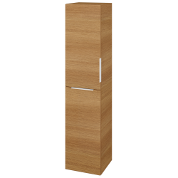 Dreja - Vysoká skriňa DOS SVD2 35 - D29 Honey / Úchytka T08 / D29 Honey / Levé (512037JL)