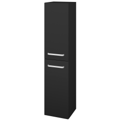 Dreja - Vysoká skriňa DOS SVD2 35 - L03 Antracit vysoký lesk / Úchytka T01 / L03 Antracit vysoký lesk / Levé (64122A)