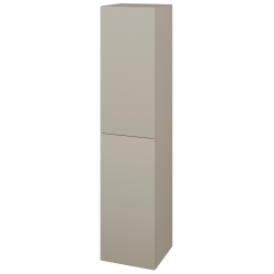 Dreja - Vysoká skriňa DOS SVD2 35 - L04 Béžová vysoký lesk / Bez úchytky T31 / L04 Béžová vysoký lesk / Levé (116699D)