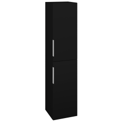 Dreja - Vysoká skriňa DOS SVD2 35 - L17 Čierna vysoký lesk / Úchytka T05 / L17 Čierná vysoký lesk / Pravé (460402FP)