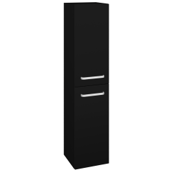 Dreja - Vysoká skriňa DOS SVD2 35 - M17 Čierna mat / Úchytka T01 / M17 Čierna mat / Pravé (460396AP)