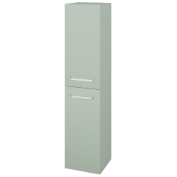 Dreja - Vysoká skriňa DOS SVD2 35 - M20 Mint grey mat / Úchytka T01 / M20 Mint grey mat / Levé (512682AL)