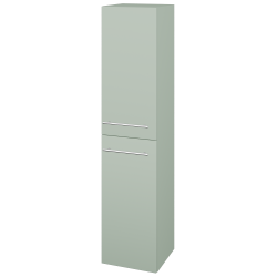 Dreja - Vysoká skriňa DOS SVD2 35 - M20 Mint grey mat / Úchytka T02 / M20 Mint grey mat / Levé (512682BL)