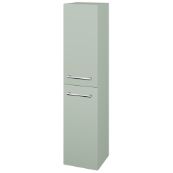 Dreja - Vysoká skriňa DOS SVD2 35 - M20 Mint grey mat / Úchytka T03 / M20 Mint grey mat / Levé (512682CL)