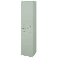 Dreja - Vysoká skriňa DOS SVD2 35 - M20 Mint grey mat / Úchytka T04 / M20 Mint grey mat / Levé (512682EL)