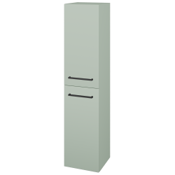 Dreja - Vysoká skriňa DOS SVD2 35 - M20 Mint grey mat / Úchytka T06 / M20 Mint grey mat / Levé (512682HL)