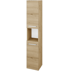 Dreja - Vysoká skriňa DOS SVD2O 35 - D22 Karamel / Úchytka T01 / D22 Karamel / Levé (460822A)