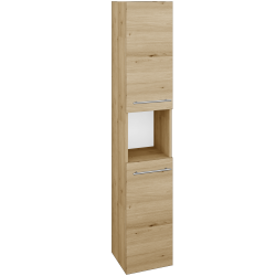 Dreja - Vysoká skriňa DOS SVD2O 35 - D22 Karamel / Úchytka T02 / D22 Karamel / Pravé (460822BP)