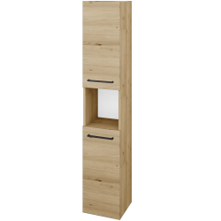 Dreja - Vysoká skriňa DOS SVD2O 35 - D22 Karamel / Úchytka T06 / D22 Karamel / Levé (460822H)