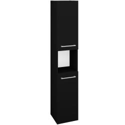 Dreja - Vysoká skriňa DOS SVD2O 35 - M17 Čierna mat / Úchytka T03 / M17 Čierna mat / Pravé (460747CP)