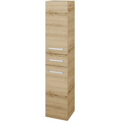 Dreja - Vysoká skriňa DOS SVD2Z 35 - D22 Karamel / Úchytka T01 / D22 Karamel / Levé (460136A)