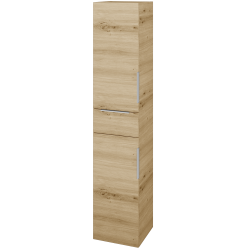 Dreja - Vysoká skriňa DOS SVD2Z 35 - D22 Karamel / Úchytka T05 / D22 Karamel / Levé (460136F)