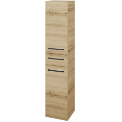 Dreja - Vysoká skriňa DOS SVD2Z 35 - D22 Karamel / Úchytka T06 / D22 Karamel / Levé (460136H)