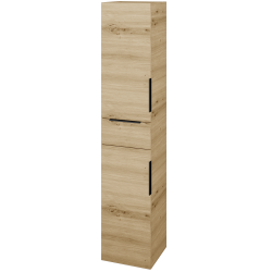 Dreja - Vysoká skriňa DOS SVD2Z 35 - D22 Karamel / Úchytka T07 / D22 Karamel / Levé (460136I)