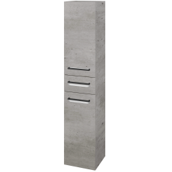 Dreja - Vysoká skriňa DOS SVD2Z 35 - D27 Cognac / Úchytka T06 / D27 Cognac / Levé (460259H)