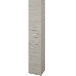 Dreja - Vysoká skriňa DOS SVD2Z2 35 - D05 Oregon / Úchytka T04 / D05 Oregon / Levé (132187E)