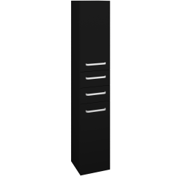 Dreja - Vysoká skriňa DOS SVD2Z2 35 - M17 Čierna mat / Úchytka T01 / M17 Čierna mat / Pravé (459673AP)