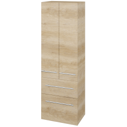 Dreja - Vysoká skriňa DOS SVD2Z2 50 - D15 Nebraska / Úchytka T02 / D15 Nebraska (209438B)