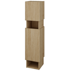 Dreja - Vysoká skriňa INVENCE SVD2O 35 - A01 Dub (masív) / A01 Dub (masív) / Levé (250720)