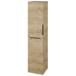 Dreja - Vysoká skriňa s košom na bielizeň DOS SVD2K 35 - D09 Arlington / Úchytka T07 / D09 Arlington / Levé (210588I)