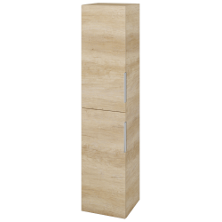 Dreja - Vysoká skriňa s košom na bielizeň DOS SVD2K 35 - D15 Nebraska / Úchytka T05 / D15 Nebraska / Levé (210618F)