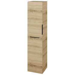 Dreja - Vysoká skriňa s košom na bielizeň DOS SVD2K 35 - D22 Karamel / Úchytka T07 / D22 Karamel / Levé (460112I)