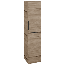 Dreja - Vysoká skriňa s košom na bielizeň DOS SVD2K 35 - D23 Herkules / Úchytka T07 / D23 Herkules / Pravé (460105IP)