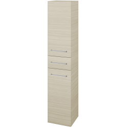 Dreja - Vysoká skriňa s košom na bielizeň DOS SVD2ZK 35 - D04 Dub / Úchytka T04 / D04 Dub / Levé (355739E)