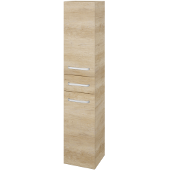 Dreja - Vysoká skriňa s košom na bielizeň DOS SVD2ZK 35 - D15 Nebraska / Úchytka T01 / D15 Nebraska / Levé (355791A)