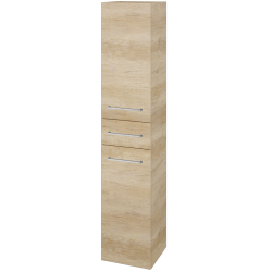 Dreja - Vysoká skriňa s košom na bielizeň DOS SVD2ZK 35 - D15 Nebraska / Úchytka T04 / D15 Nebraska / Levé (355791E)