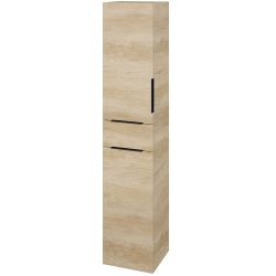 Dreja - Vysoká skriňa s košom na bielizeň DOS SVD2ZK 35 - D15 Nebraska / Úchytka T07 / D15 Nebraska / Levé (355791I)