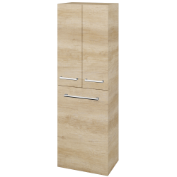 Dreja - Vysoká skriňa s košom na bielizeň DOS SVD3K 50 - D15 Nebraska / Úchytka T03 / D15 Nebraska (174361C)