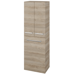 Dreja - Vysoká skriňa s košom na bielizeň DOS SVD3K 50 - D17 Colorado / Úchytka T03 / D17 Colorado (209643C)