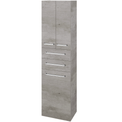 Dreja - Vysoká skriňa s košom na bielizeň DOS SVD3Z2K 50 - D26 Ontario / Úchytka T04 / D26 Ontario (458812E)